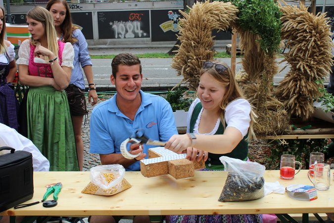 Aufsteirern 2018 - Erntedankkrone binden