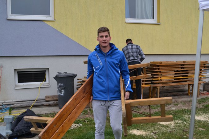 Osterfeuer und Ostereier suchen im Sauerwald